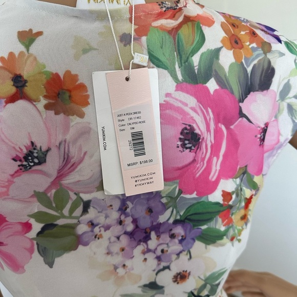 Yumi Kim floral dress, Size S - Picture 7 of 11